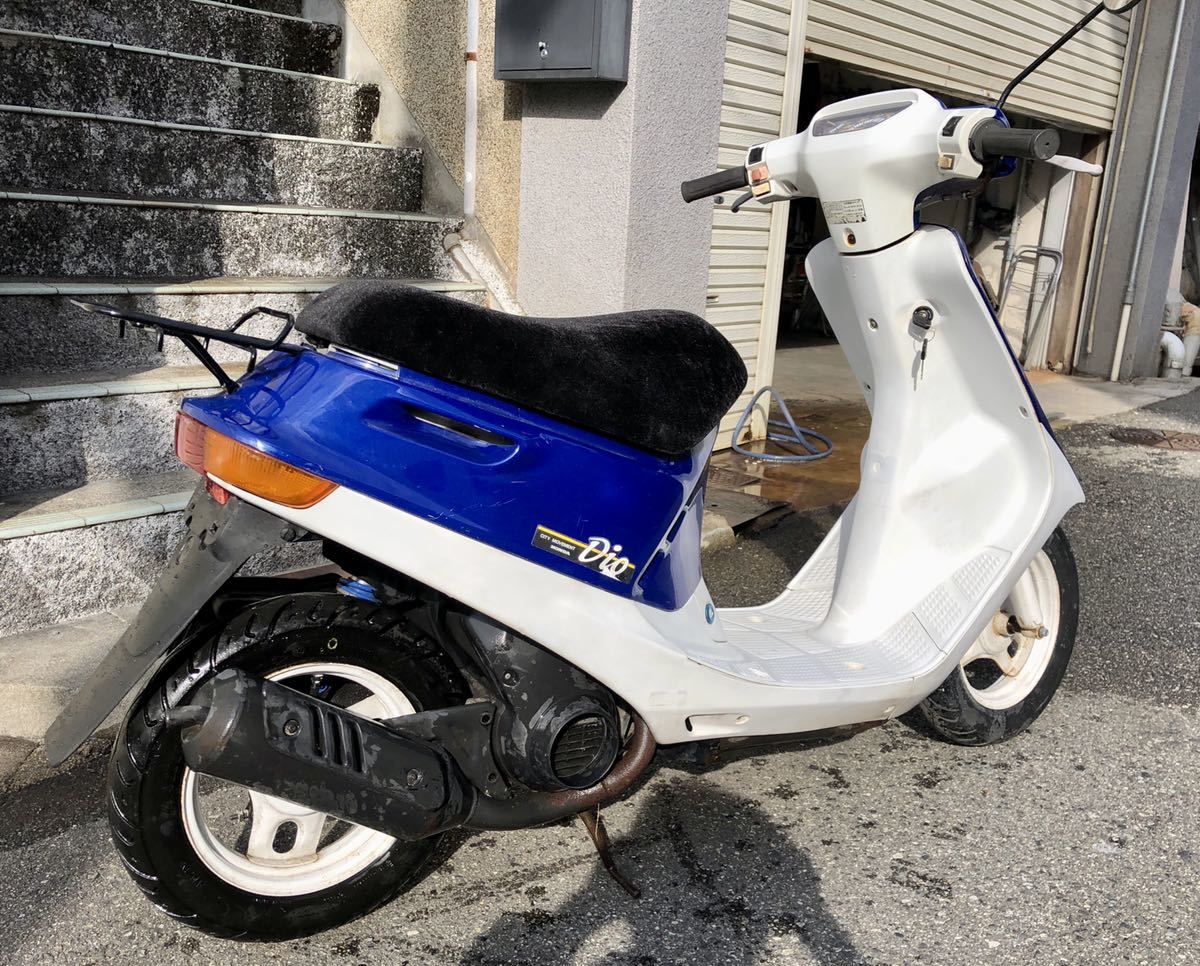 全国発送速い！当時物ホンダAF18ディオバッテリー新品セル一発始動 