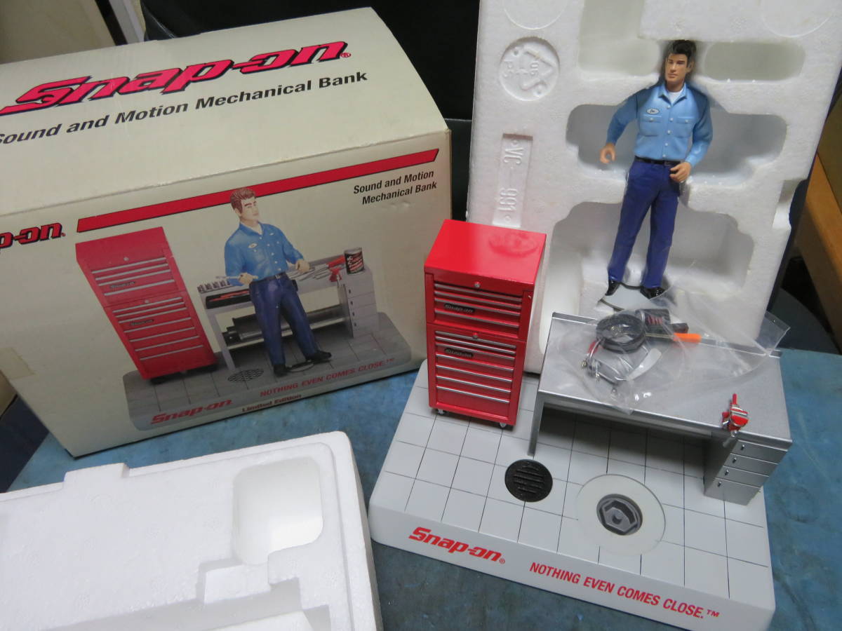 スナップオン Snap-on SNAP-ON ミニチュア 貯金箱 ミニチュア工具箱
