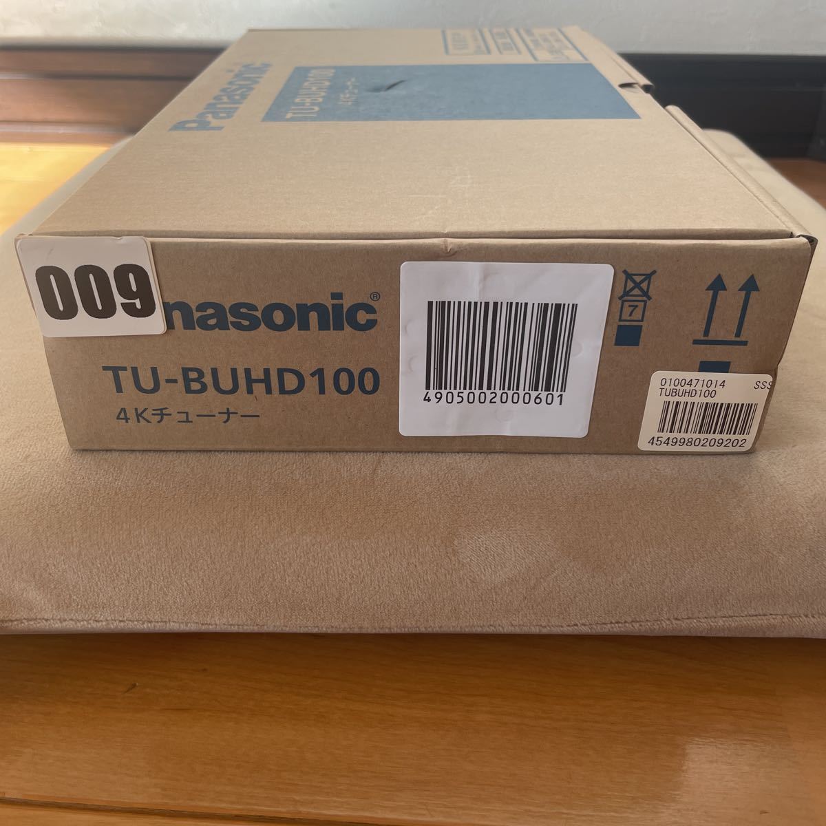 新品未使用 Panasonic パナソニック 4Kチューナー TU-BUHD100 箱破損