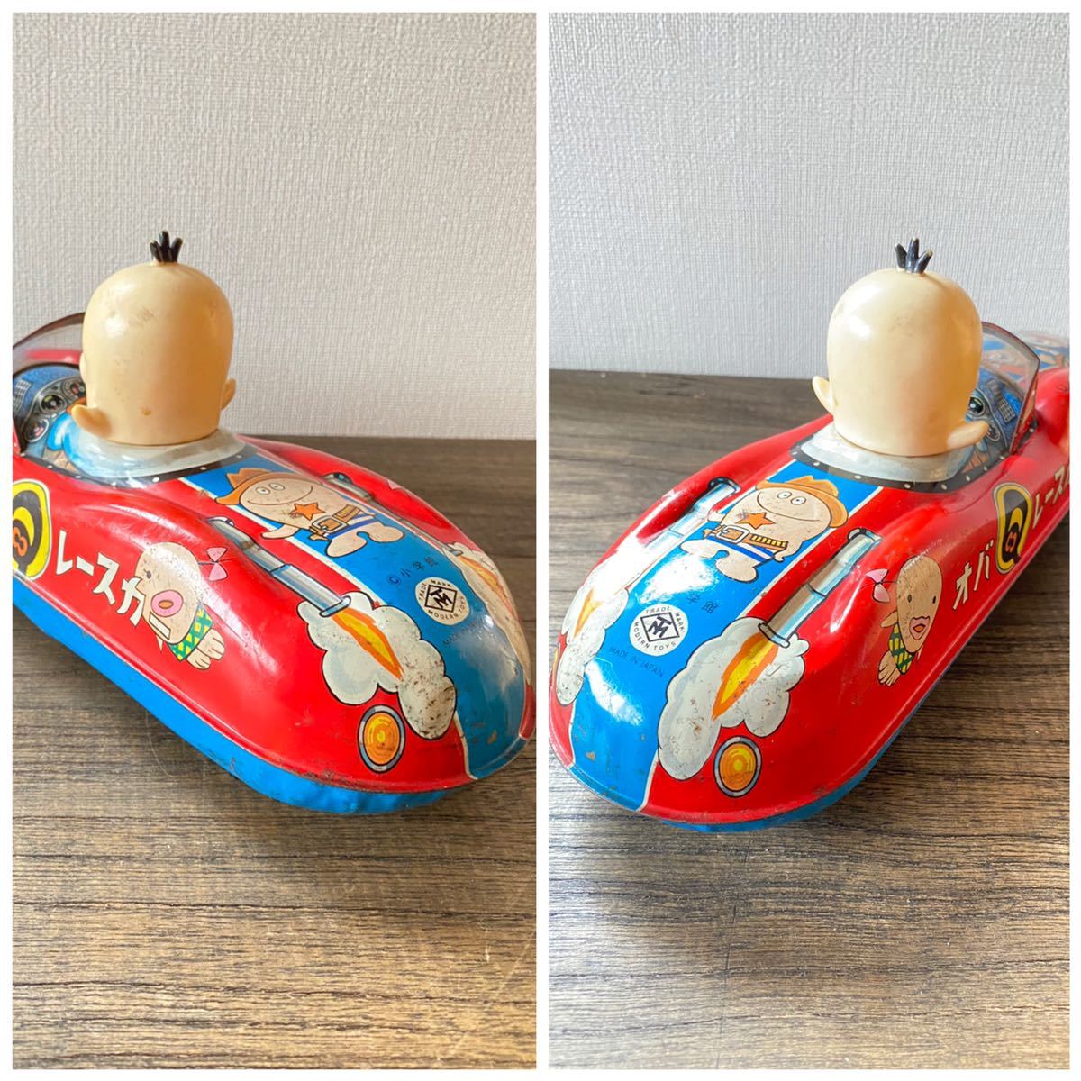 当時物 増田屋完品 新オバqレースカー フリクション ブリキ玩具 ソフビ人形 藤子不二雄 アニメ 昭和レトロ 検ブルマァク 企業物 ソニー坊や 自動車 売買されたオークション情報 Yahooの商品情報をアーカイブ公開 オークファン Aucfan Com