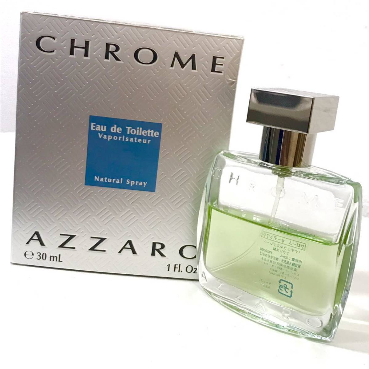 □【1円スタート】AZZARO CHROME アザロ クローム オーデトワレ EDT SP