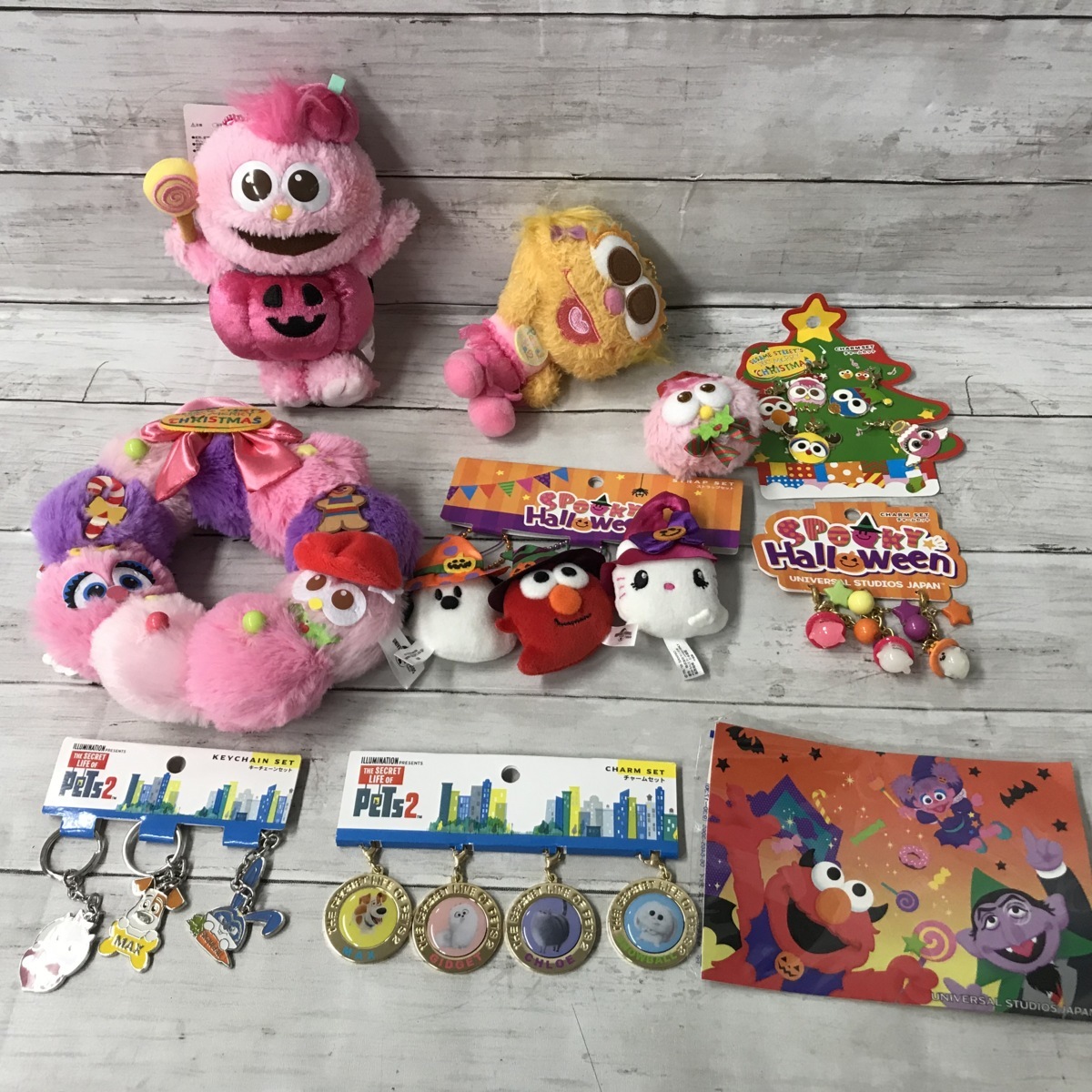 2026，爆買い USJ 大量セット 品あり 10点 ぬいぐるみストラップ チャーム キーチェーン セサミストリートほか 1Y90 60(セサミストリート)｜売買されたオークション情報、yahooの商品情報をアーカイブ公開 - その他