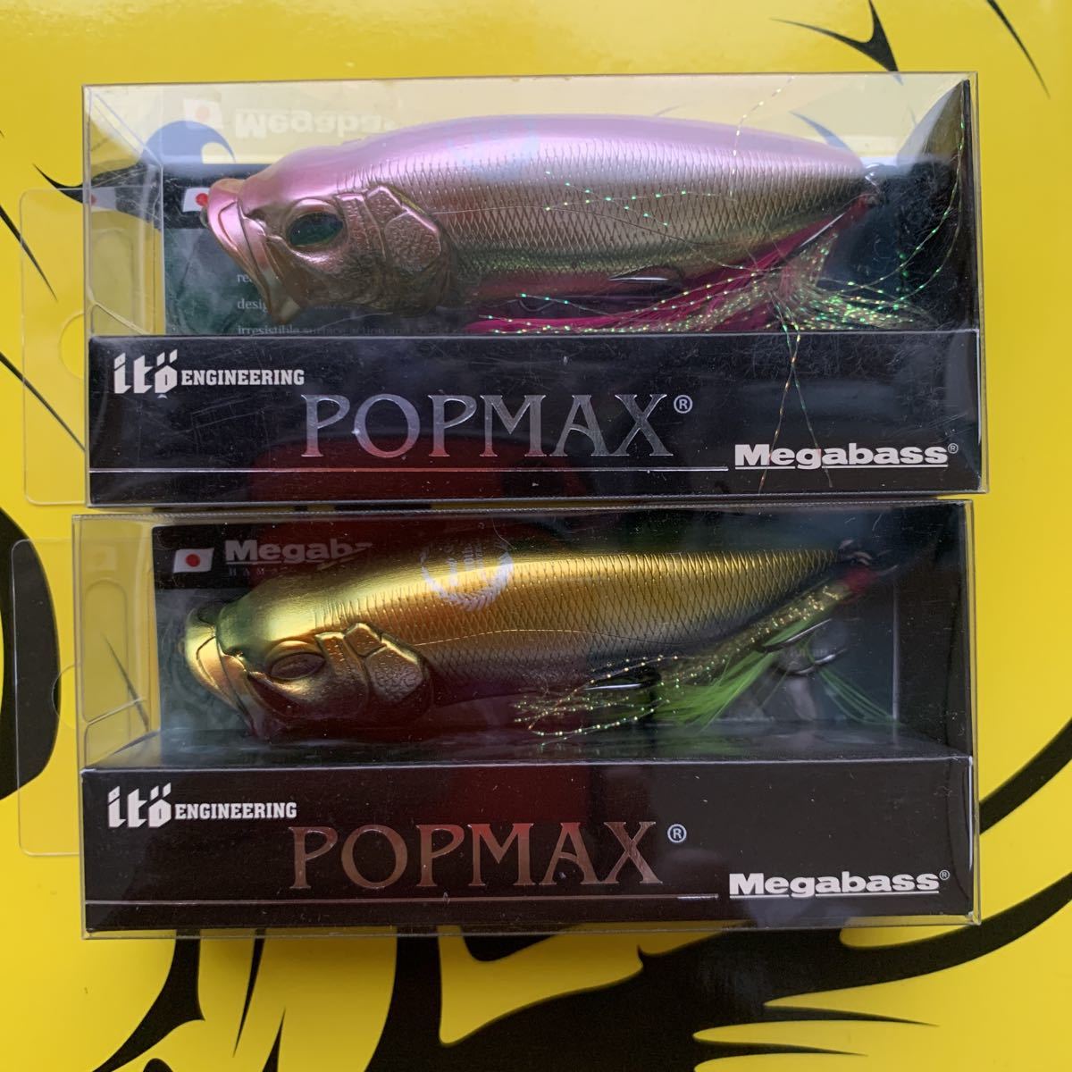 新品未回封】限定ショップオリジナルリールカラーメガバスMegabass新品