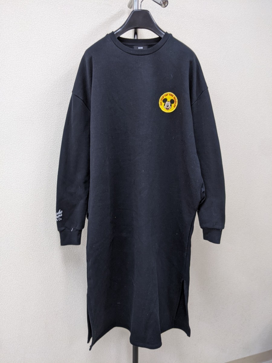 ロデオクラウンズ ディズニー スウェットワンピース レディース Free 黒 214 トップス 売買されたオークション情報 Yahooの商品情報をアーカイブ公開 オークファン Aucfan Com