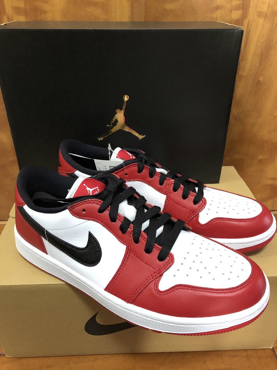 新品 未使用 NIKE AIR JORDAN 1 LOW GOLF 27.5cm CHICAGO ナイキ エア 
