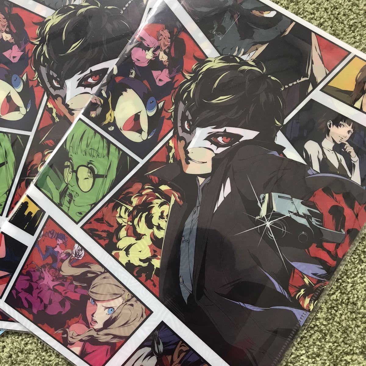 ペルソナ５ クリアファイル 4種類8枚 ペルソナ 坂本竜司 高巻杏 モルガナ 喜多川祐介 新島真 佐倉双葉 奥村春 ペルソナシリーズ 売買されたオークション情報 Yahooの商品情報をアーカイブ公開 オークファン Aucfan Com