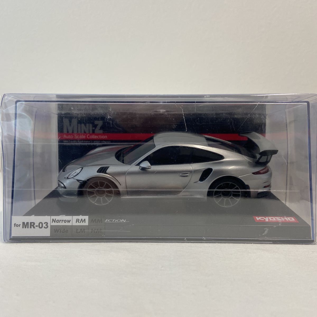 京商 ミニッツ ASC ポルシェ 911 GT3 GTシルバーメタリック 未開封