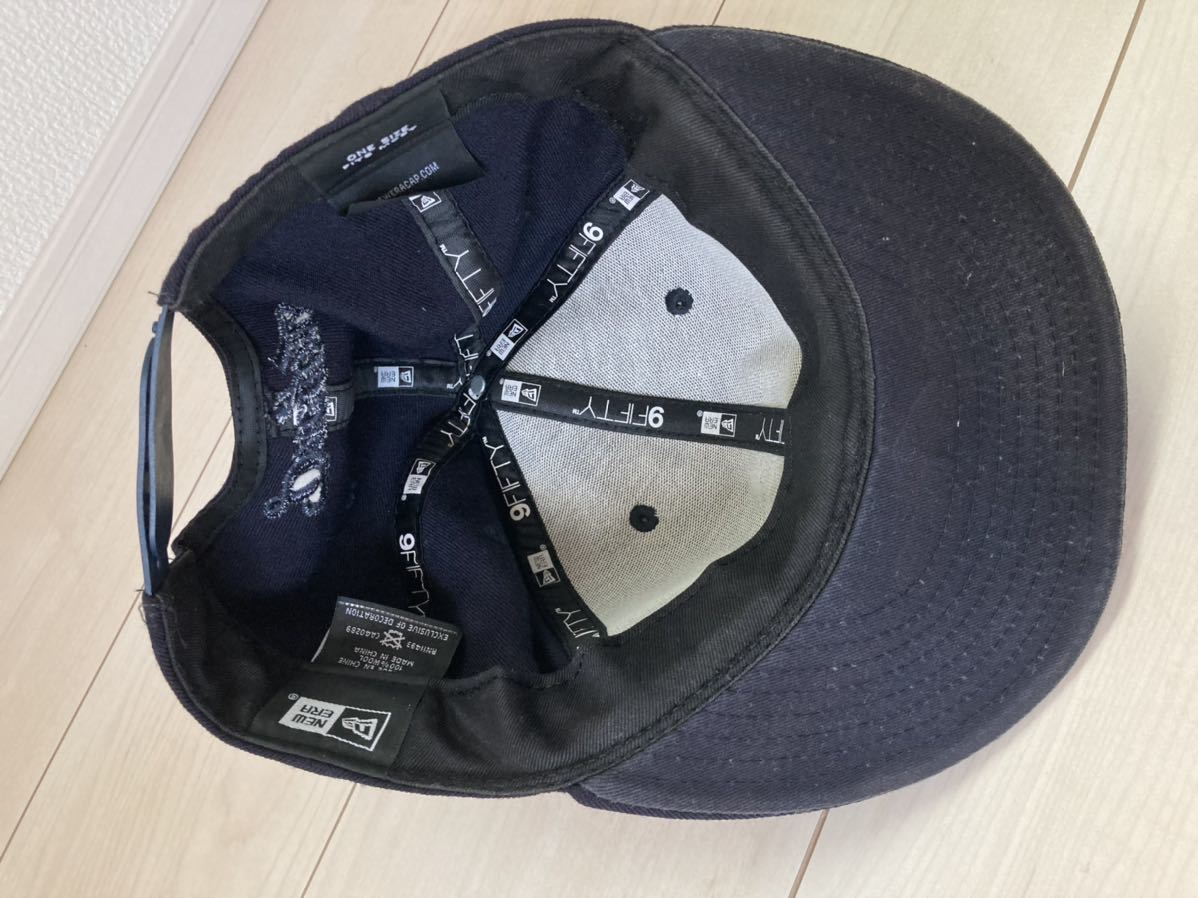 NEW ERA ニューエラ 9FIFTY 中日 ドラゴンズ GD ネイビー 紺 SNAPBACK