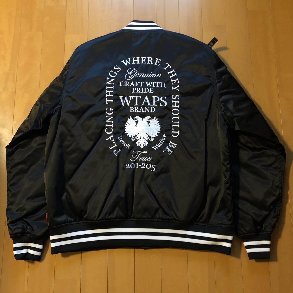 WTAPS TEAM JACKET NYLON TWILL ⁄ WTAPS Jacket Textile Twill AFTER
