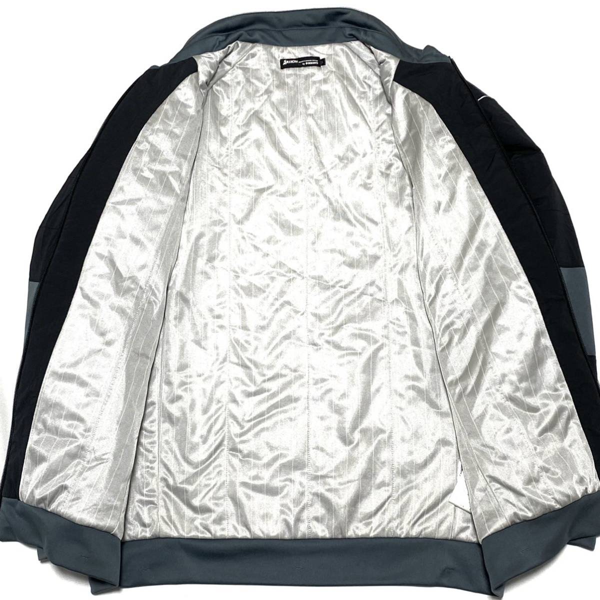 美品 SRIXON DESCENTE ジップアップ 中綿 ジャケット スリクソン デサント GOLF ゴルフ メンズ ウェア 青 大きいサイズ 3L デサント 美品 スリクソン 2L DESCENTE製 公式通販