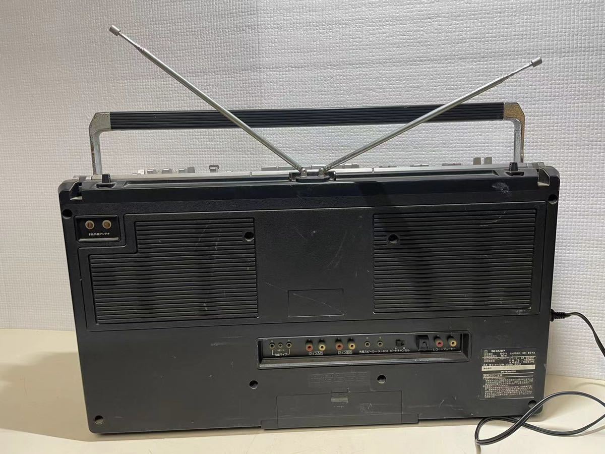 SHARP シャープ THE SEARCHER-XL GF-505ST ラジカセ SHARP／シャープ GF-505ST THE SEARCHER-XL ラジカセ ☆通電確認済み
