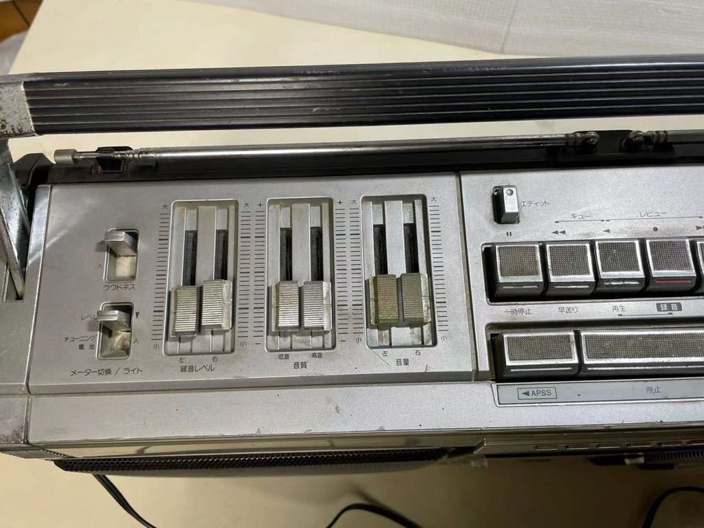 SHARP／シャープ GF-505ST THE SEARCHER-XL ラジカセ ☆通電確認済み