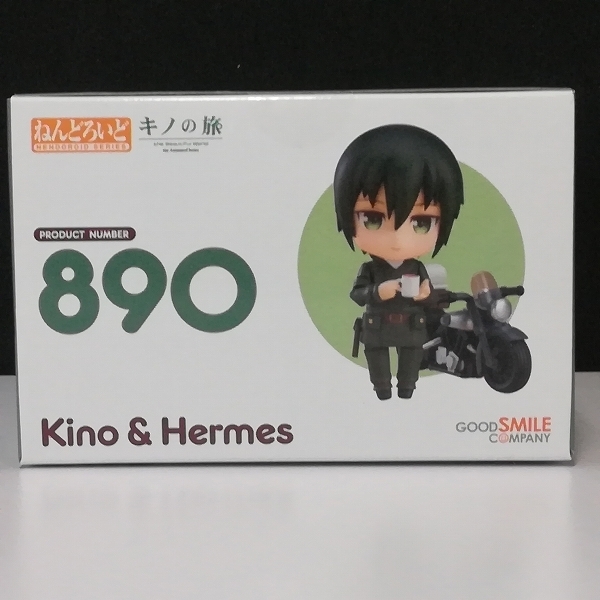 mZ074a [未開封] ねんどろいど キノの旅 890 キノ＆エルメス 