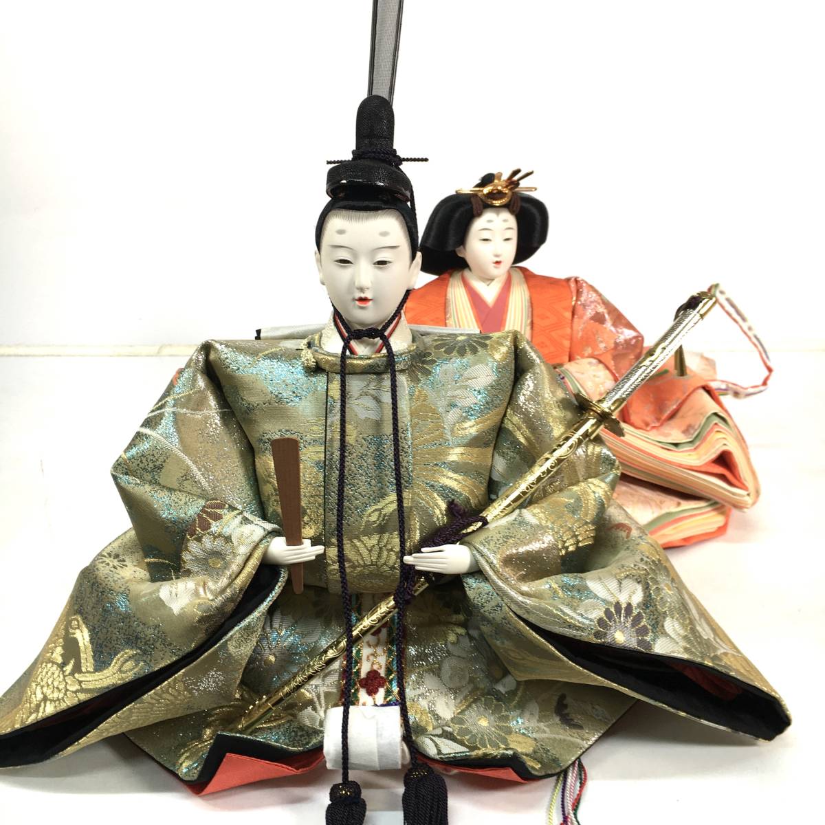 雛人形 内離雛 お内裏様 お雛様 箱入り 2体 保管品 桐箱付き 日本人形 ひな人形 売買されたオークション情報 Yahooの商品情報をアーカイブ公開 オークファン Aucfan Com