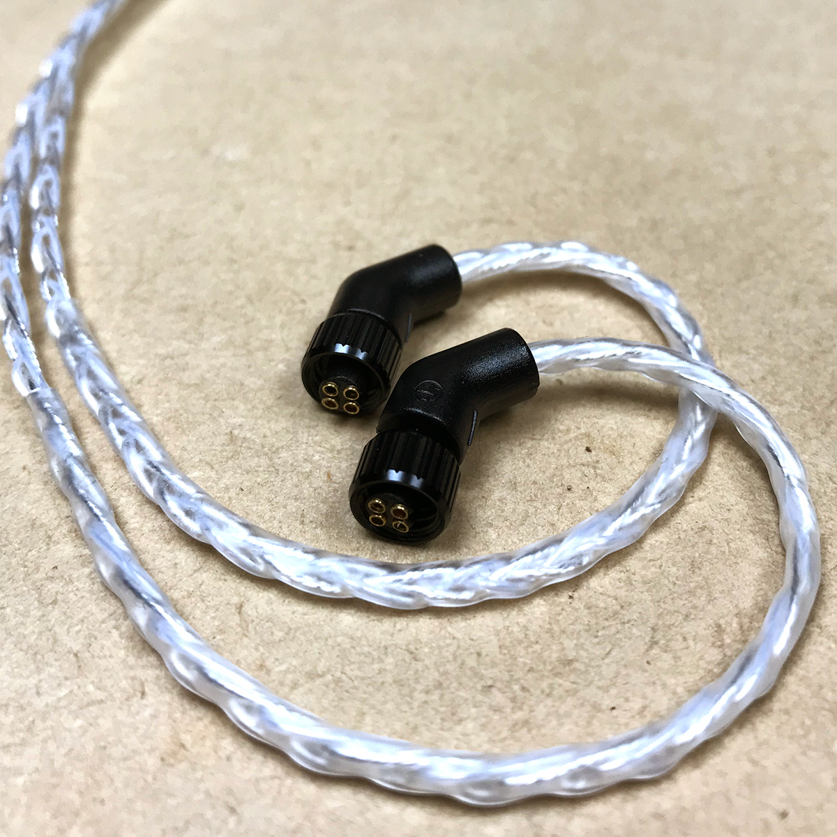 JH AUDIO用リケーブル固定 8芯 オーグライン+4N純銀線 2.5mm4