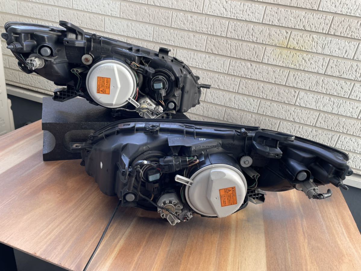 美品】レガシィBP5 BL5 後期 純正 HIDヘッドライト 加工 インナー 艶 