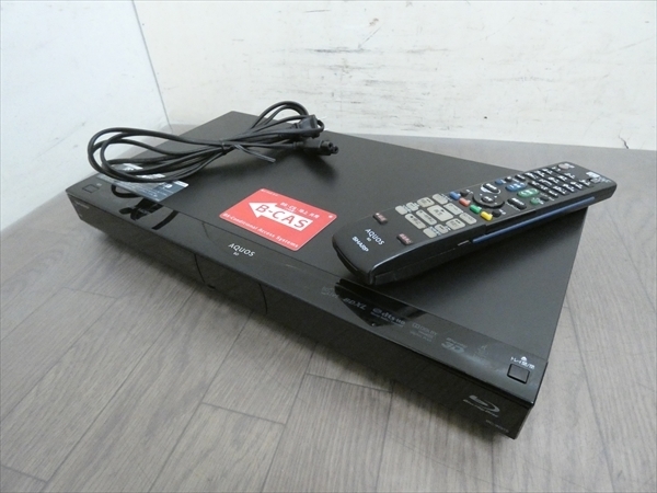 500GB☆13年☆シャープ/SHARP/AQUOS☆HDD/BDレコーダー☆BD-W515