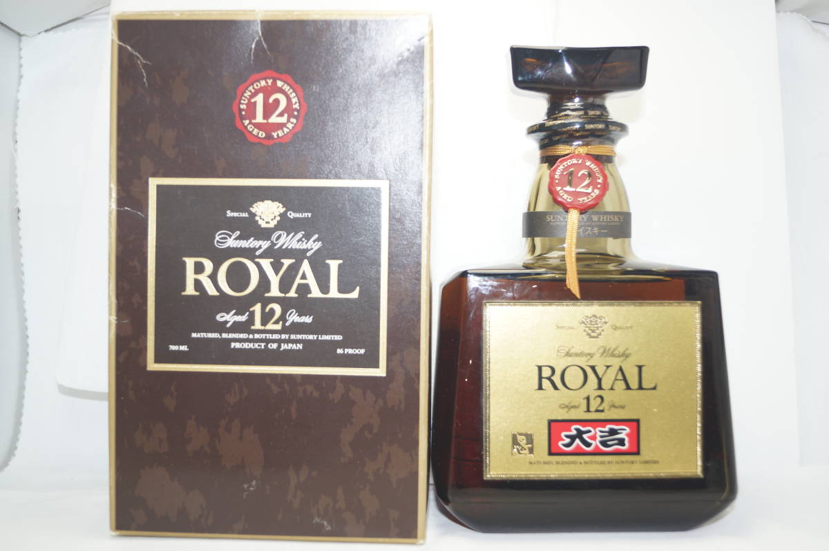 サントリー 12年 ローヤル ◇注目! 大吉ラベル 700ml 酒の細井 0