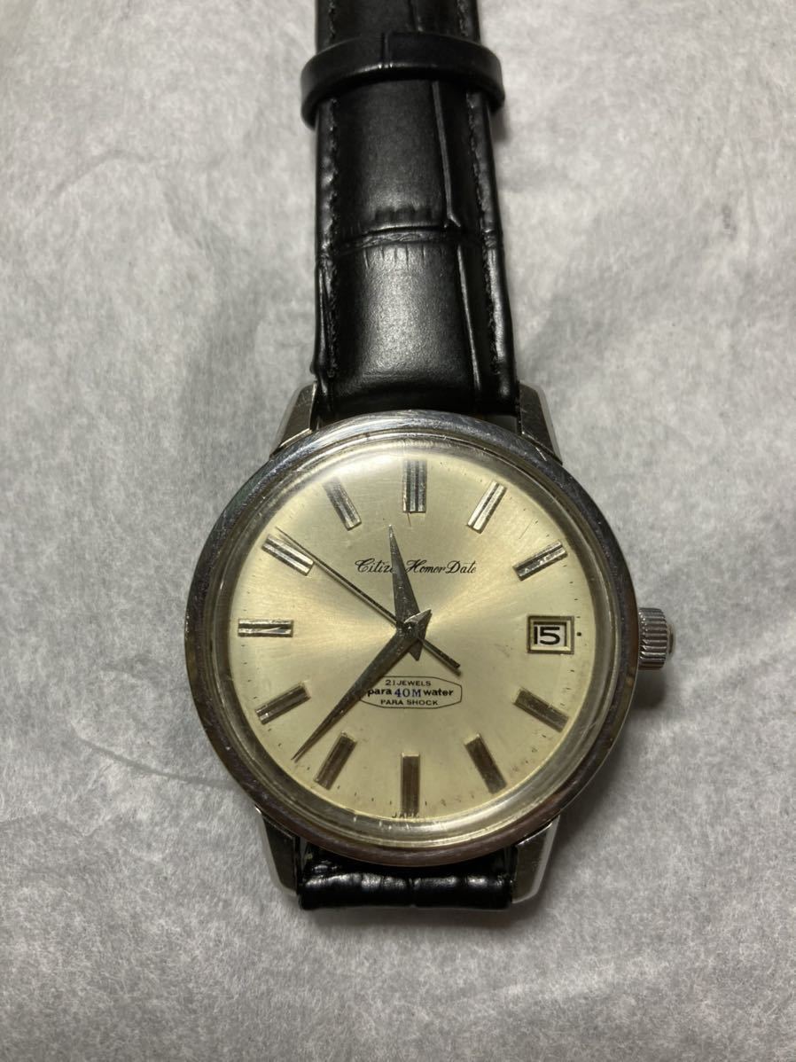 SEIKO，CITIZEN 機械式メンズ 6本 稼動品 中古品 ヴィンテージ SEIKO