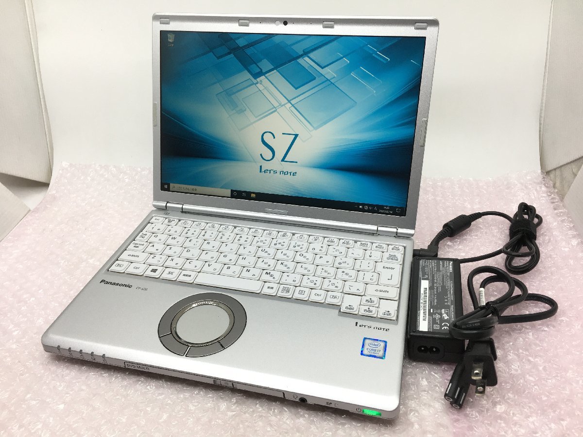 Core Panasonic CF-SZ6 i7-7500U 8GB Let's SSD i7 Note note パソコン