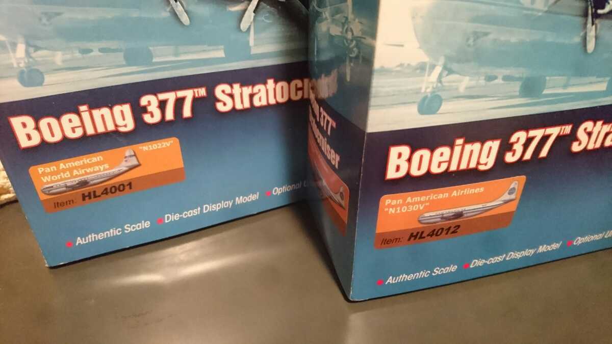 ホビーマスター 1/200 ボーイング 377 パンナム パンアメリカン 2機セット 超格安