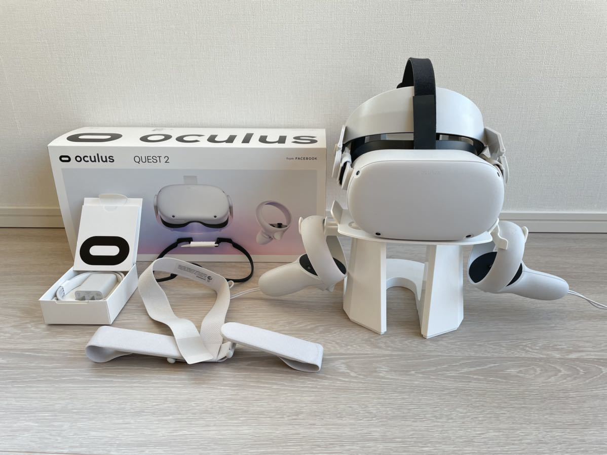 中古美品】Oculus Quest 2 オキュラスクエスト2 VRヘッドセット 64GB 