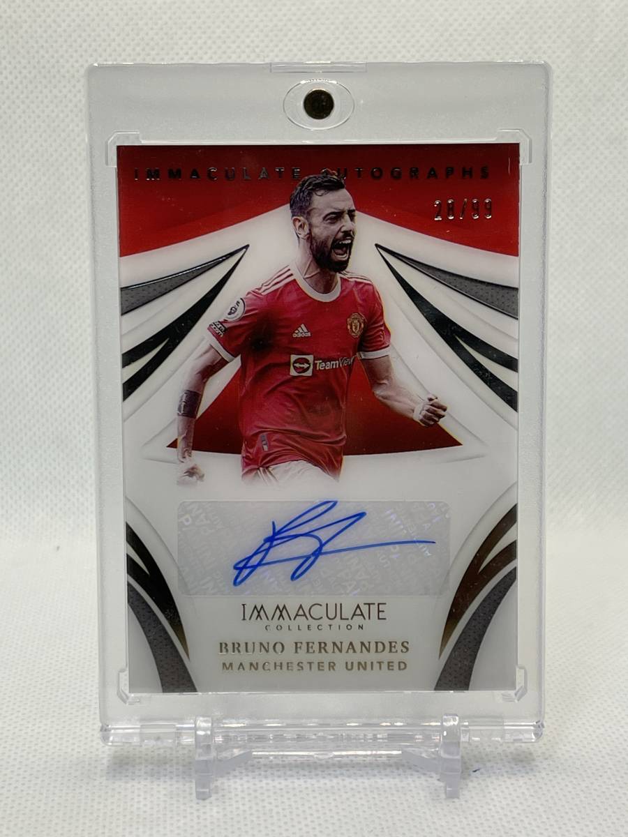 Bruno Fernandes【2021 IMMACULATE COLLECTION】Auto Card #/99 