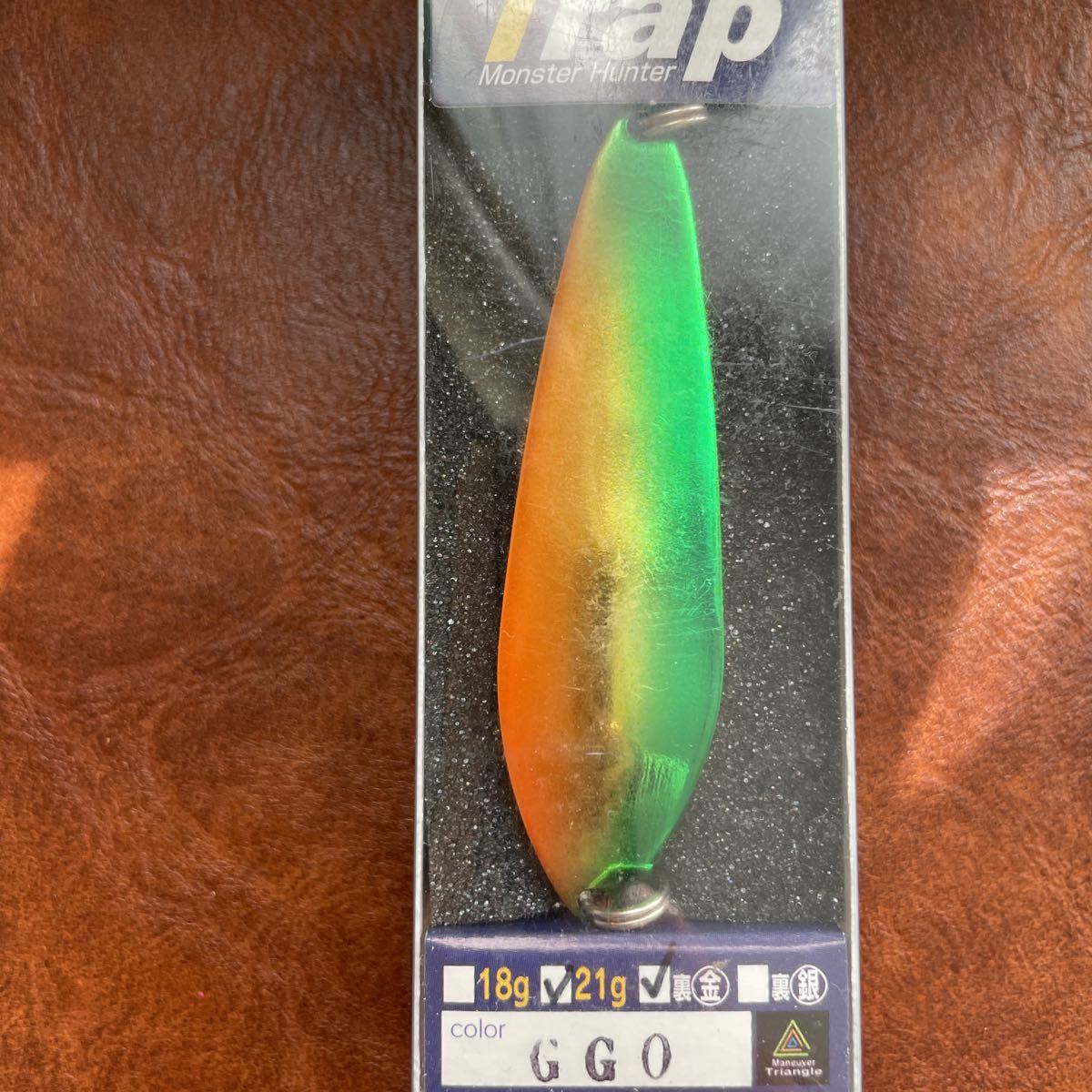 マニューバトライアングル　トラップ　21g　GGO　裏金　桜鱒　サクラマス　新品未開封品　4枚セット_3