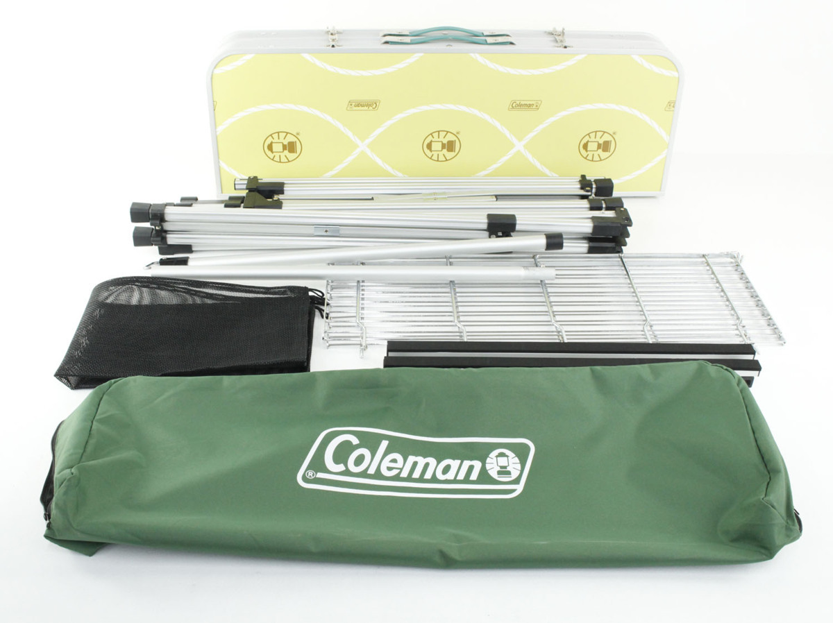 ○○【中古・現状品】Coleman コールマン テーブル コンパクトキッチン 
