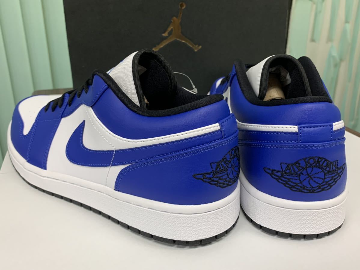 Air Jordan 1 Low ロイヤルブルー ホワイト Us12 エア ジョーダン ワン ロー 青白 30cm Hyper Royal 30 0cm以上 売買されたオークション情報 Yahooの商品情報をアーカイブ公開 オークファン Aucfan Com