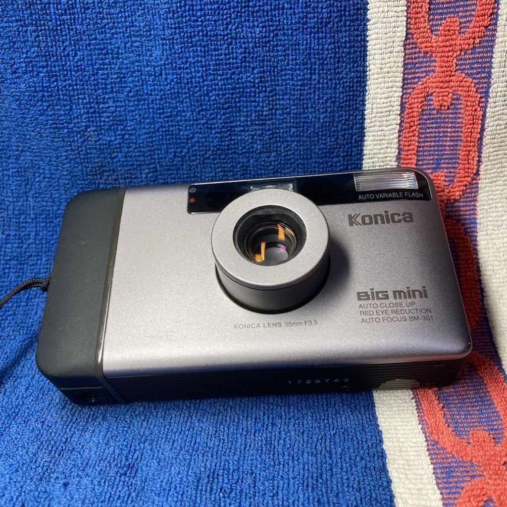 Konica BiG mini BM301 美品 動作確認済み