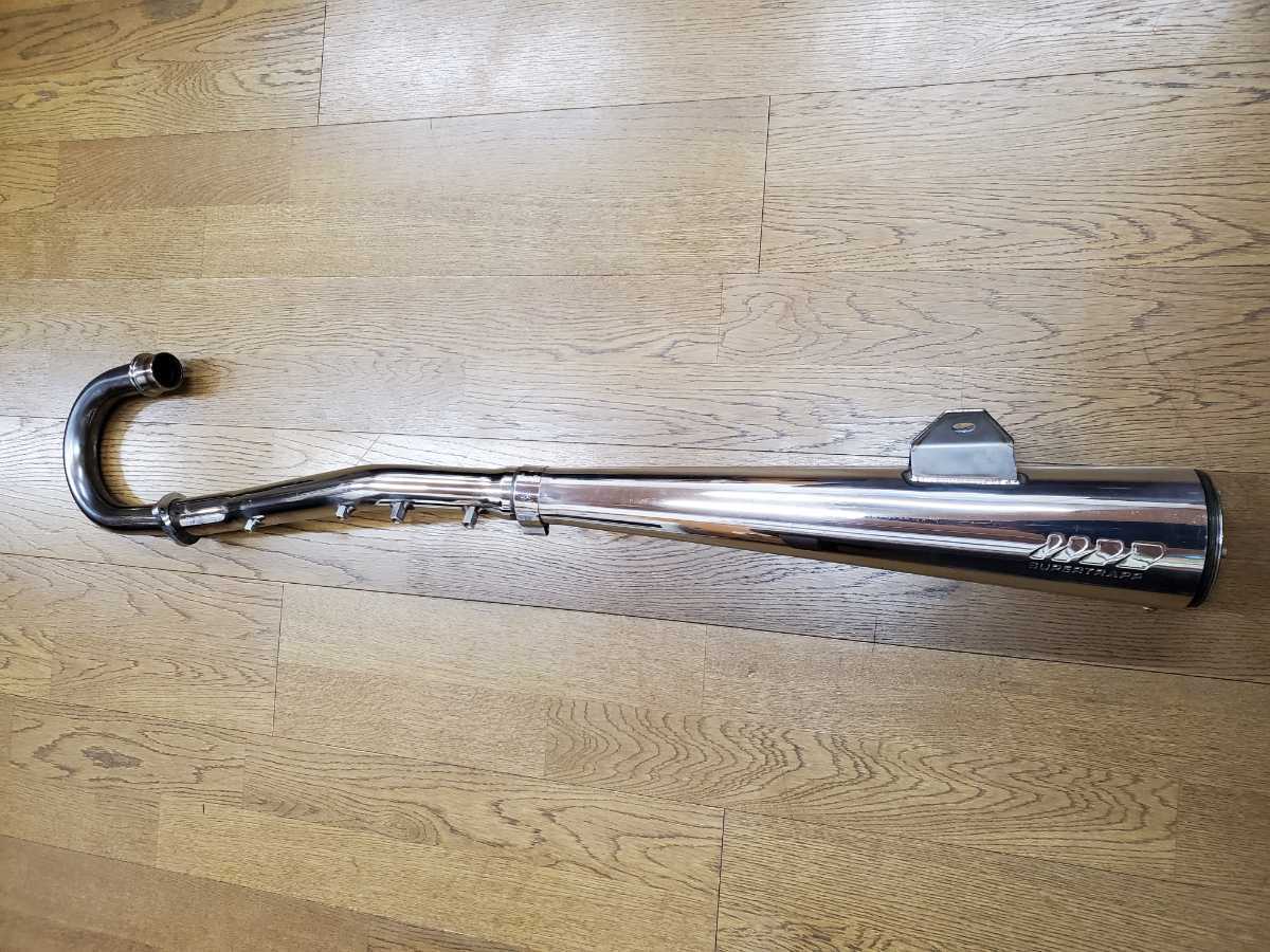廃盤品】FTR223 左出し アップ マフラー スーパートラップ 廃盤品