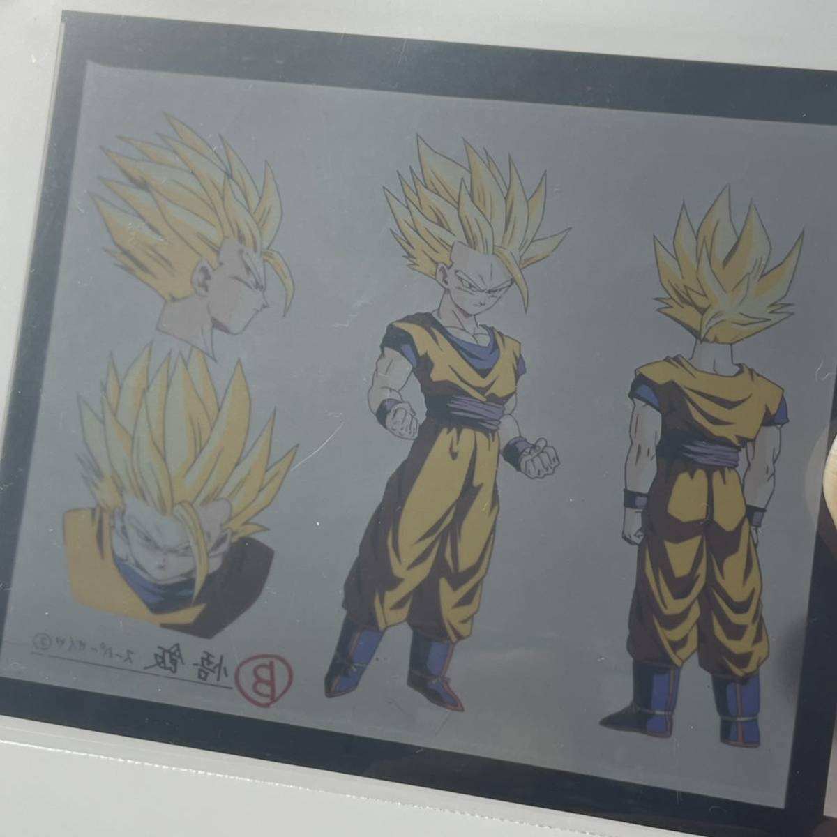悟飯 ドラゴンボールZ ポジフィルム ネガフィルム セル画 悟空 