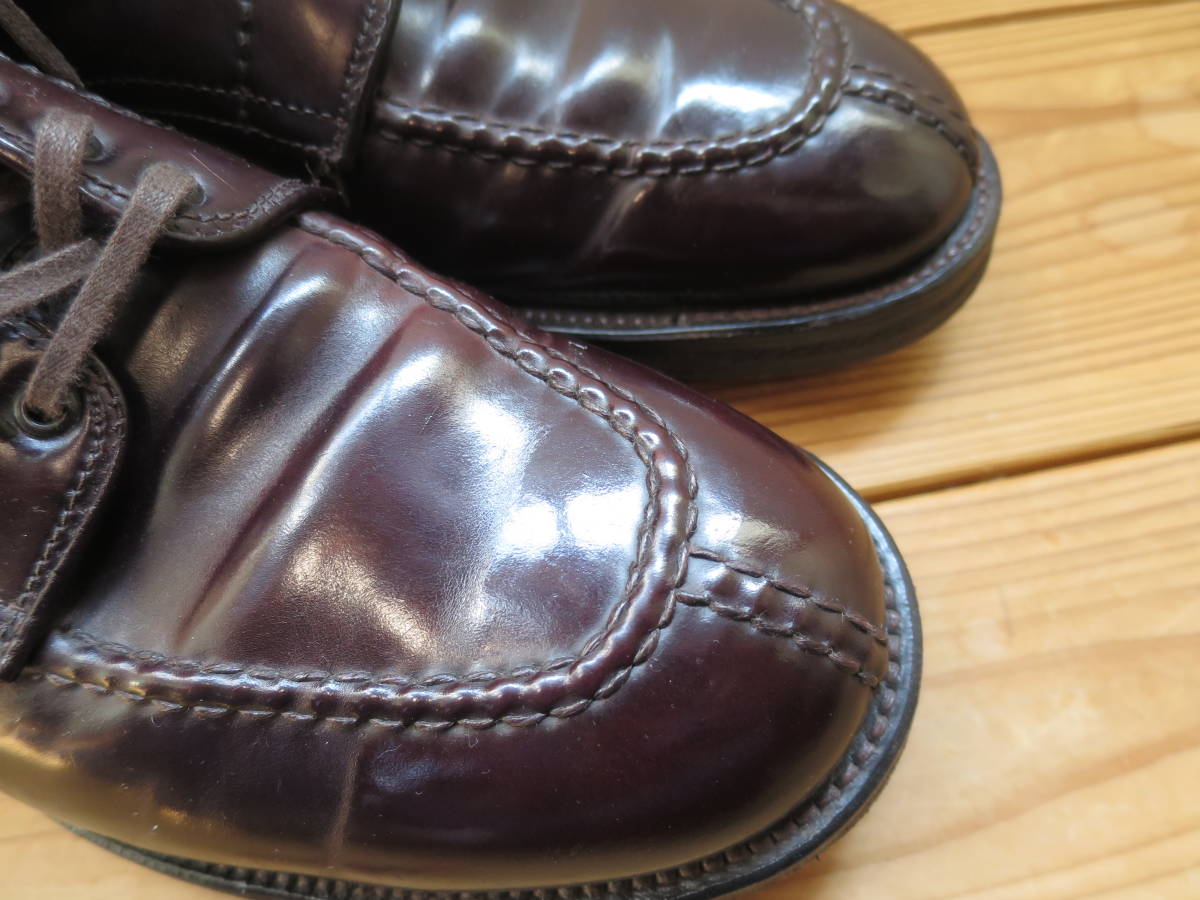 9.5D 箱・収納袋付 中古美品 ALDEN オールデン 4540H タンカーブーツ 