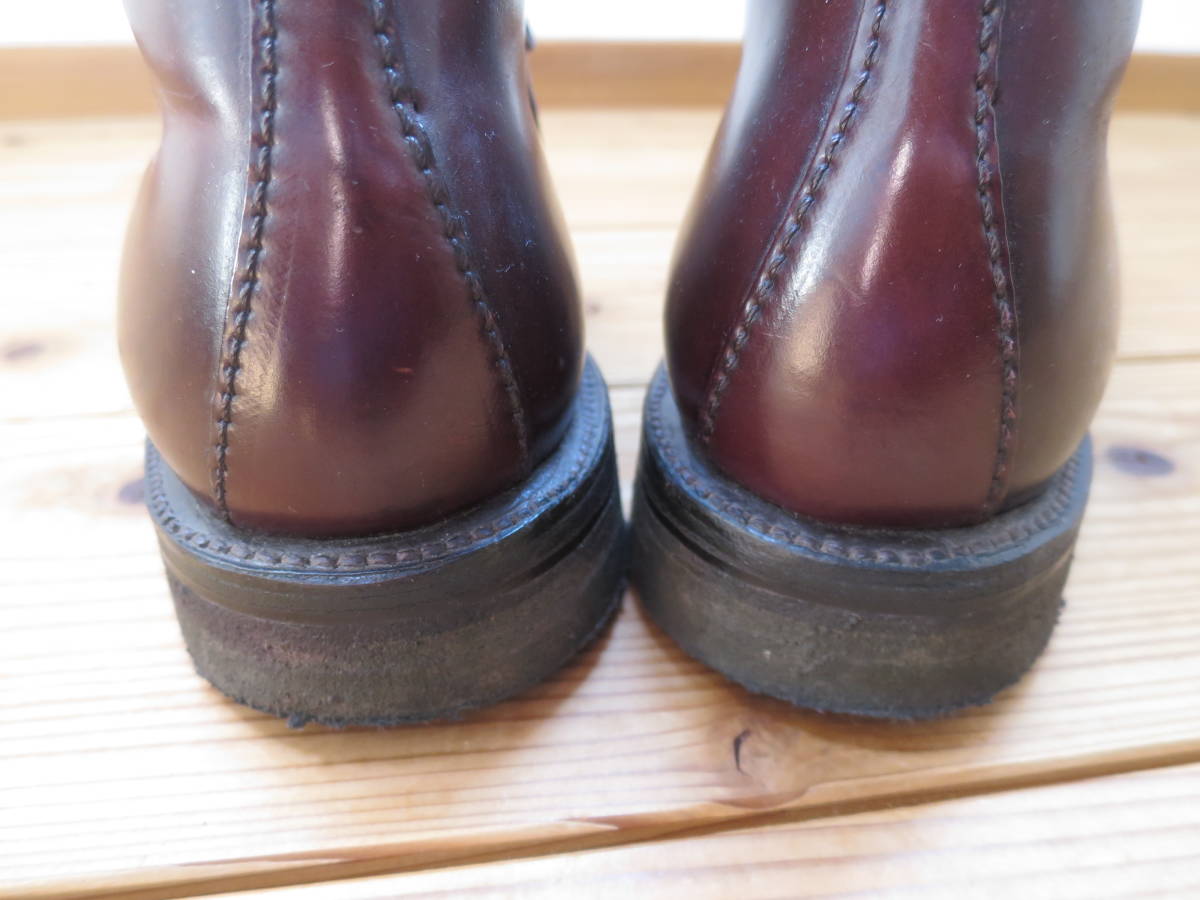 9.5D 箱・収納袋付 中古美品 ALDEN オールデン 4540H タンカーブーツ 