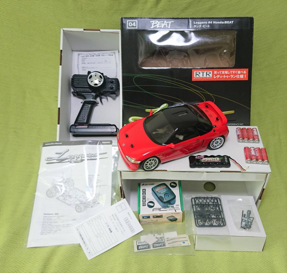 ABCホビー レジェーロ ホンダ ビート (走行動画有) ラジコン フル