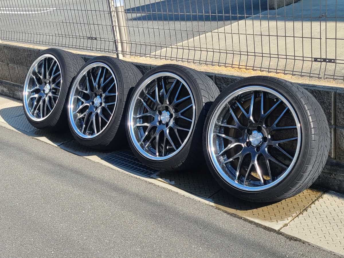 WORK Lanvec LM1 20インチ 9.5J 5穴 PCD114.3 ET+35 アルミホイール