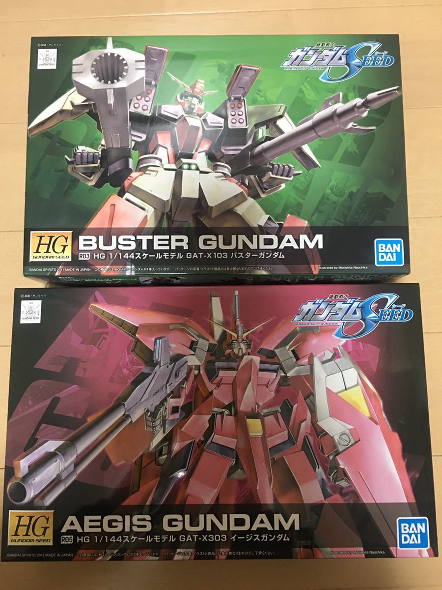 送料無料ガンプラ HG SEEDシリーズなど未組立品9点セット(パーフェクト