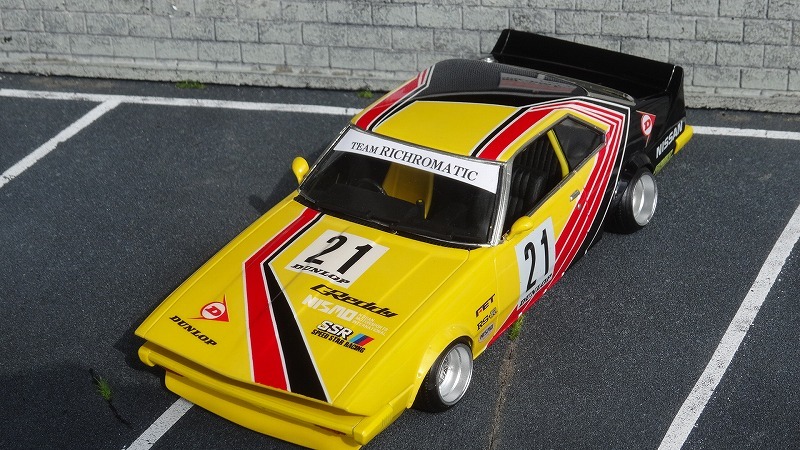 アオシマ製・1/24・族車・街道レーサー・チバラギ・グラチャン・福岡 