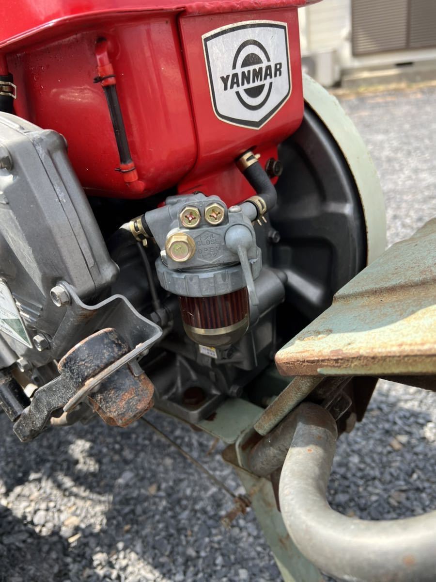 耕運機 ヤンマーディーゼル耕運機 4馬力 エンジンHA4B 実働車 クボタ  