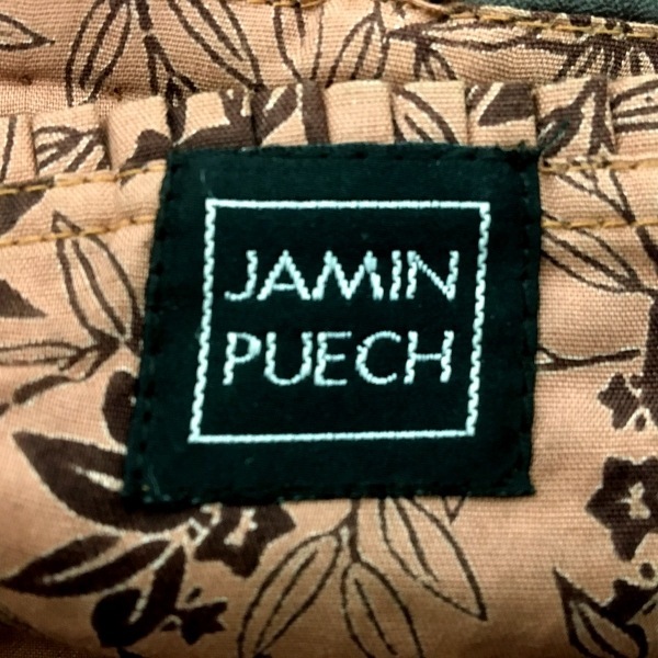 JAMIN - ジャマンピエッシェ ハンドバッグ PUECH レザー PUECH(ジャマンピエッシェ) puech jamin ライト トートバッグ PUECHのフリマアイテム一覧 ボルドー ショルダーバッグ グリーン×ダーク ブランド袋付