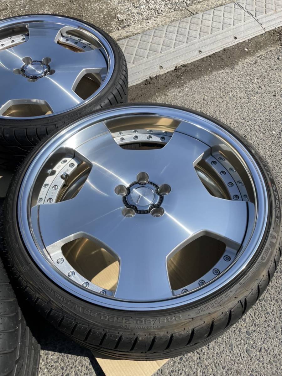 ☆超美品 WORK ランベックLD1 20インチタイヤ・ホイールセット 