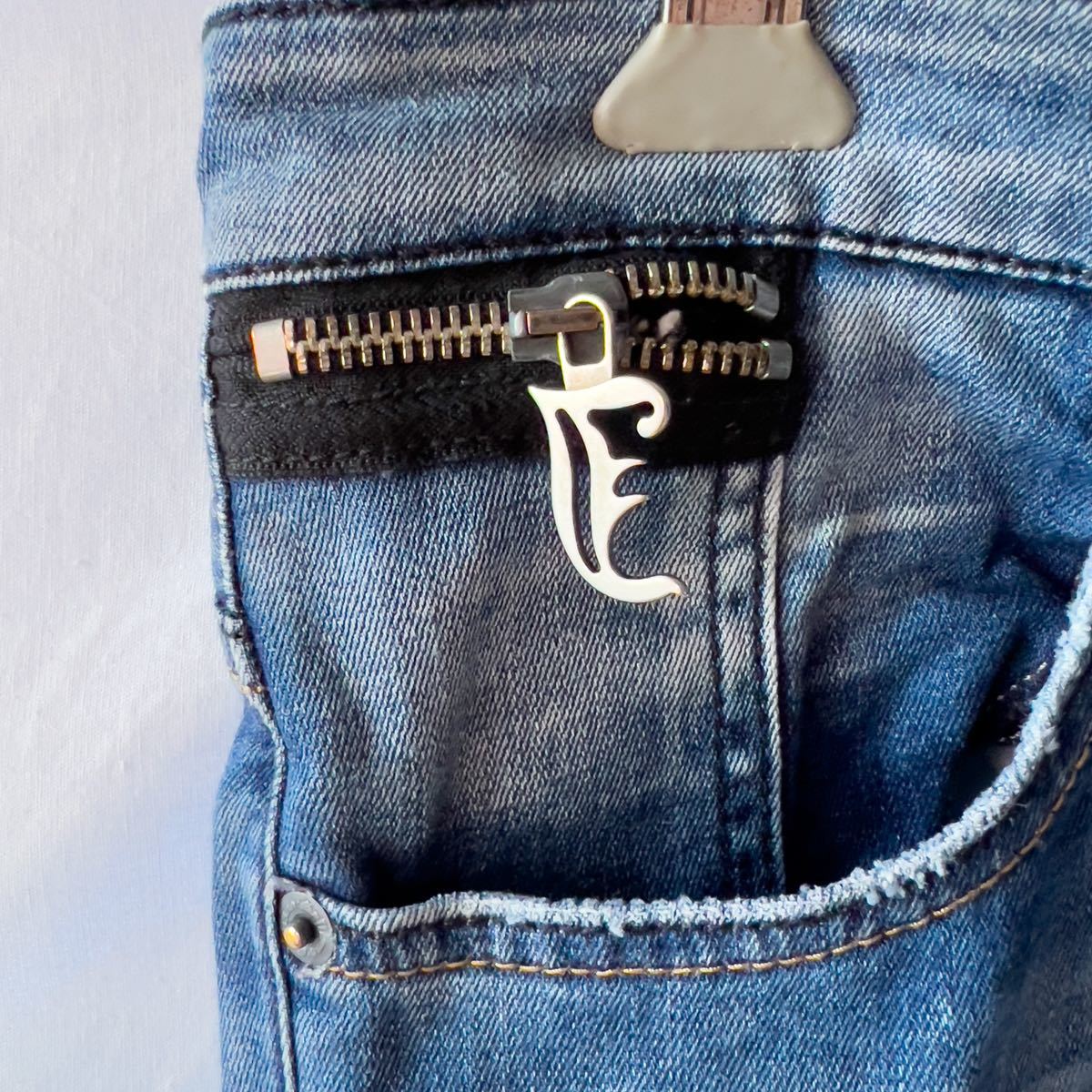 美品 00年代 本人期 ジョンガリアーノ 新聞柄 john Galliano denim 