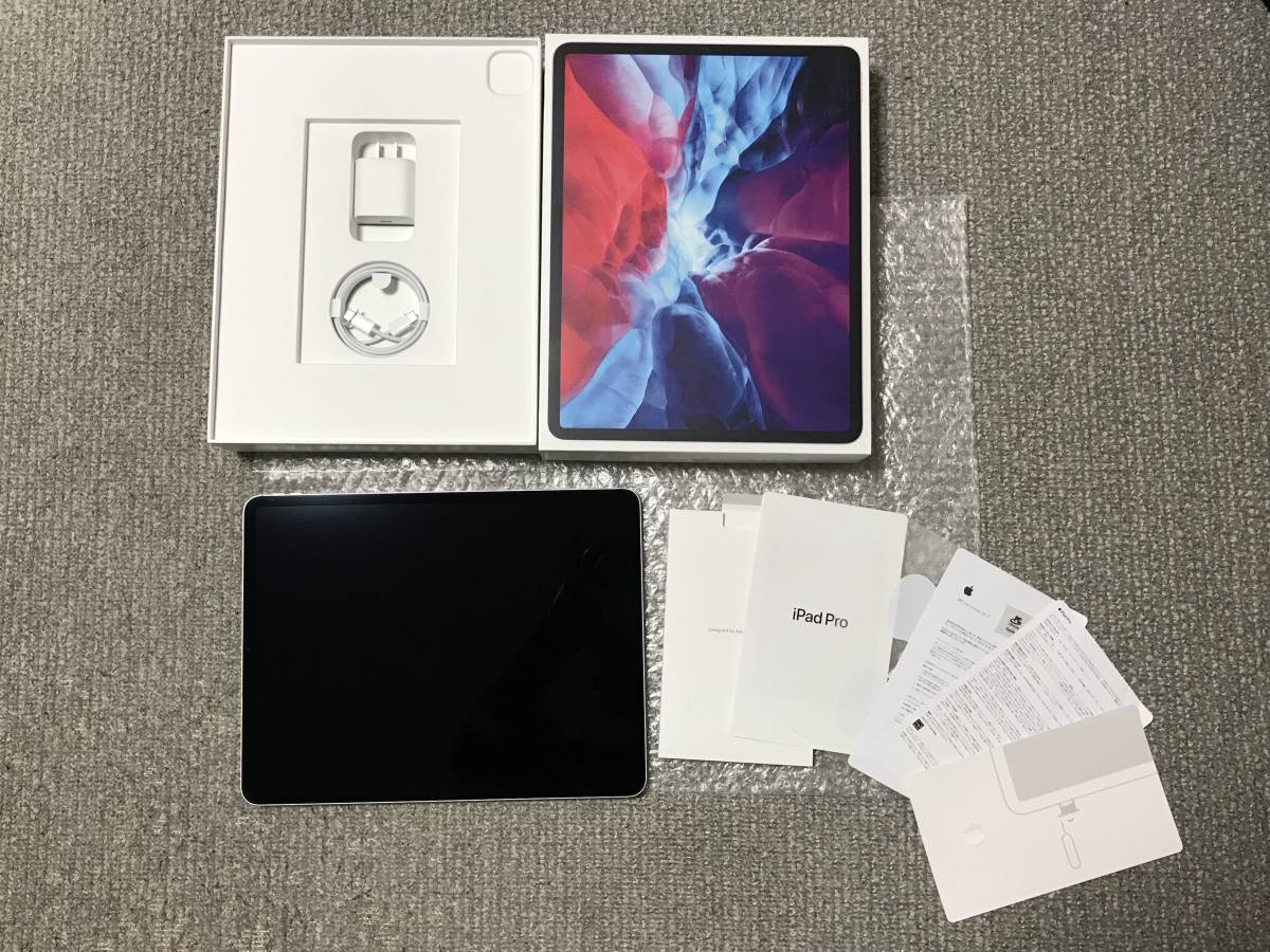 大得価，2026 同様 Apple iPad Pro 12.9インチ 第4世代 Cellular 128GB シルバー 国内版SIMロックフリー MY3D2J/A AppleCare+保証 2022年10月迄(iPad本体)｜売買されたオークション情報、yahooの商品情報をアーカイブ公開 - オ iPad本体