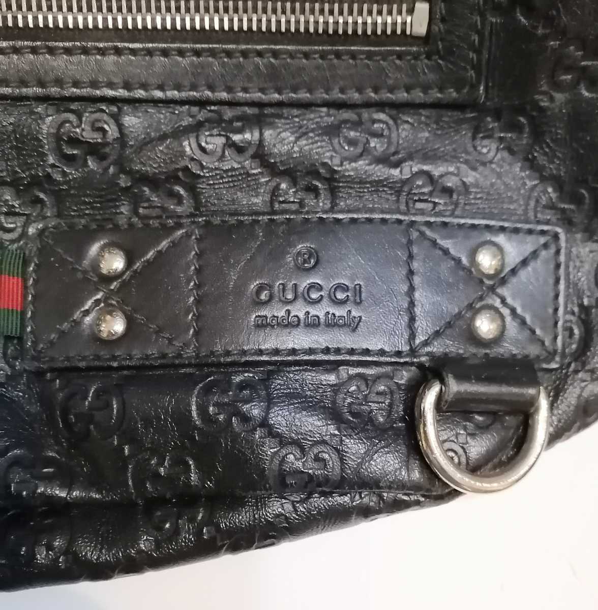GUCCI ボディバッグ シェリーライン ブラック 246409 520981 GUCCI ボディバッグ シェリーライン ブラック 246409 520981