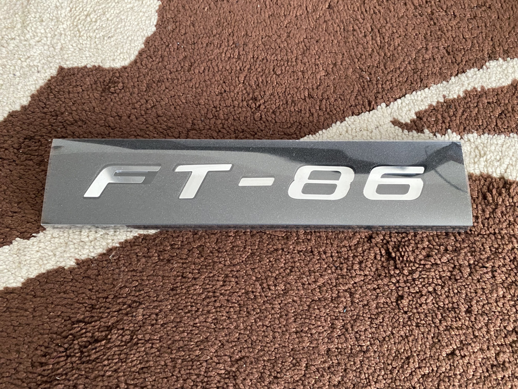 Toyota トヨタ 86 Ft86 Gt86 エンブレム 1 トヨタ 売買されたオークション情報 Yahooの商品情報をアーカイブ公開 オークファン Aucfan Com