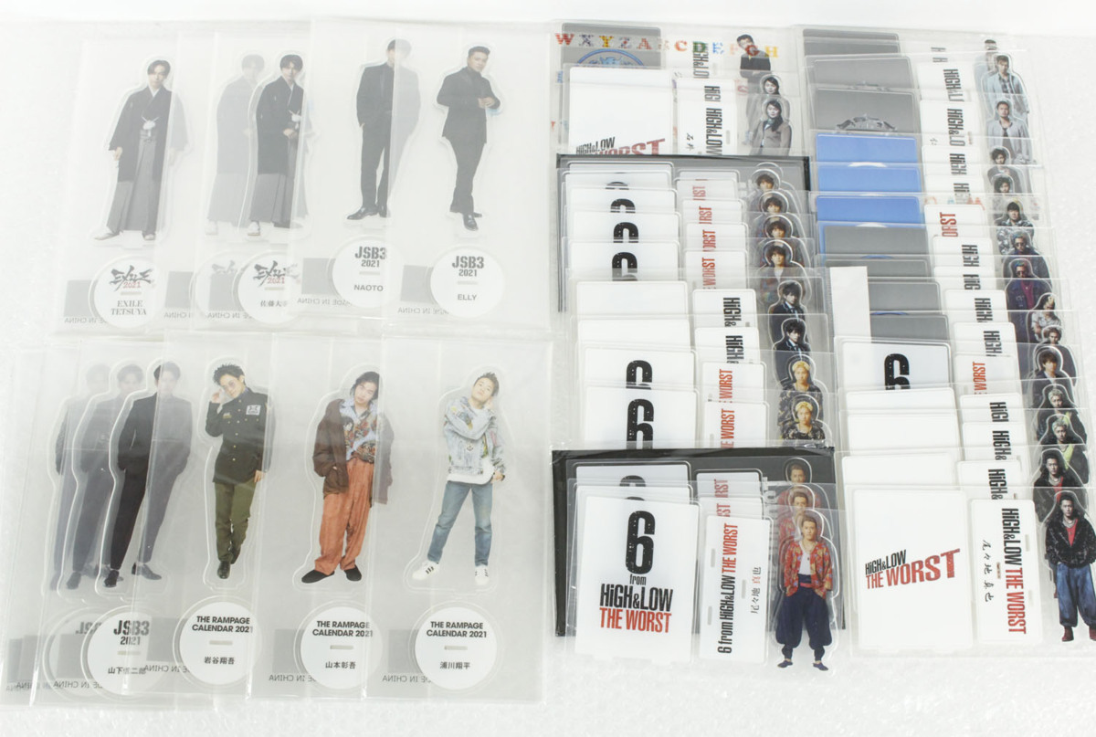 中古・現状品】LDH GENERATIONS FANTASTICS THE RAMPAGE 佐野玲於 神谷  