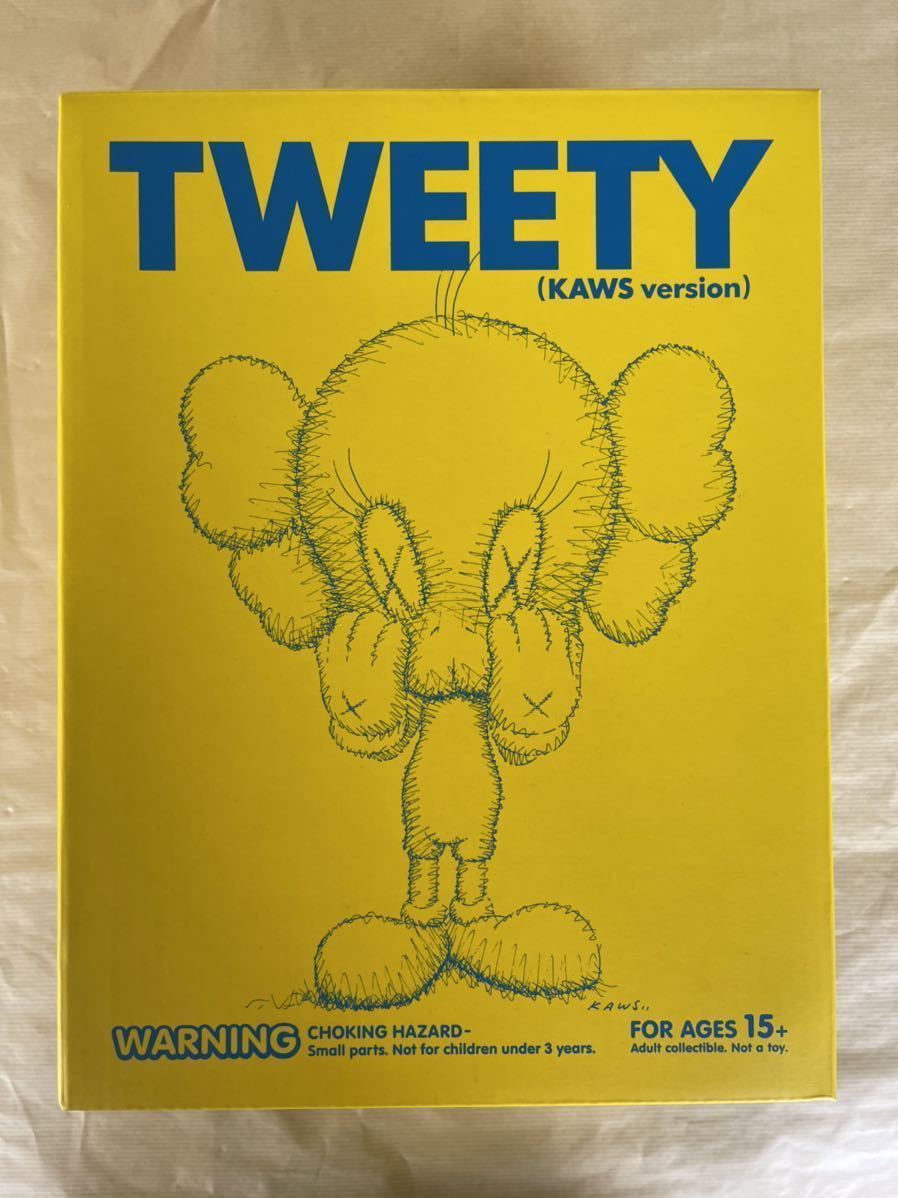 ☆新品本物 OriginalFake TWEETY KAWS Version Yellow  