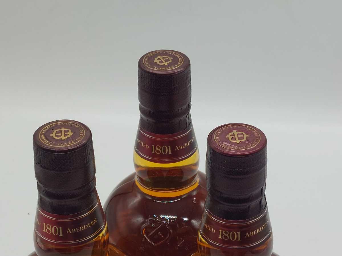 未開栓 ウィスキー 【 CHIVAS REGAL AGED 12 YEARS 3本まとめ