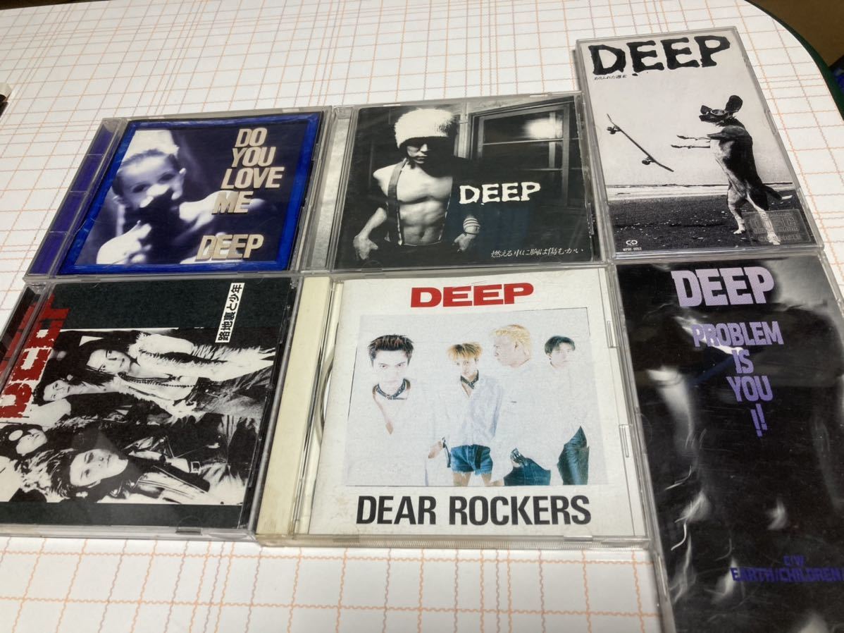 DEEP CD6枚＋フライヤーとかセット /鈴木晃二 八田敦 / EX-ANS